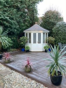 warm insulated glazed garden building